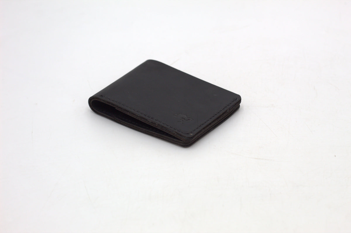 A netjies leather wallet in black