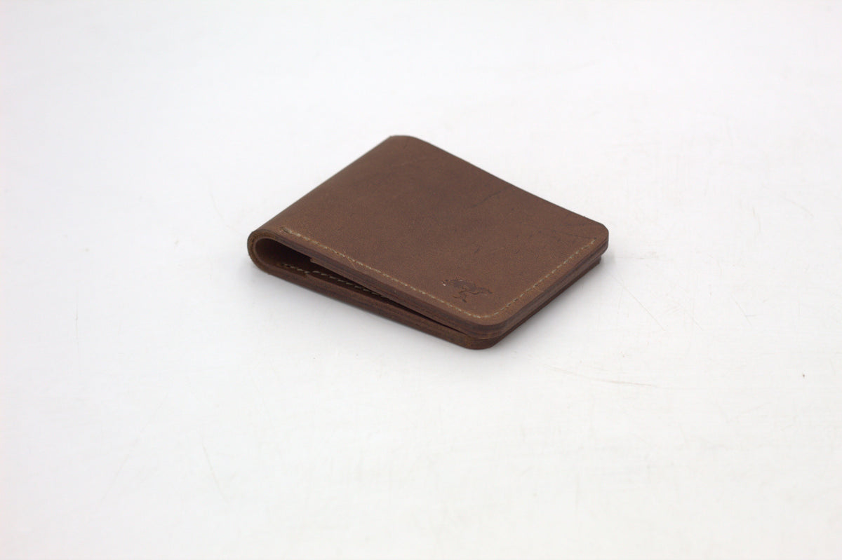 A netjies leather wallet in brown