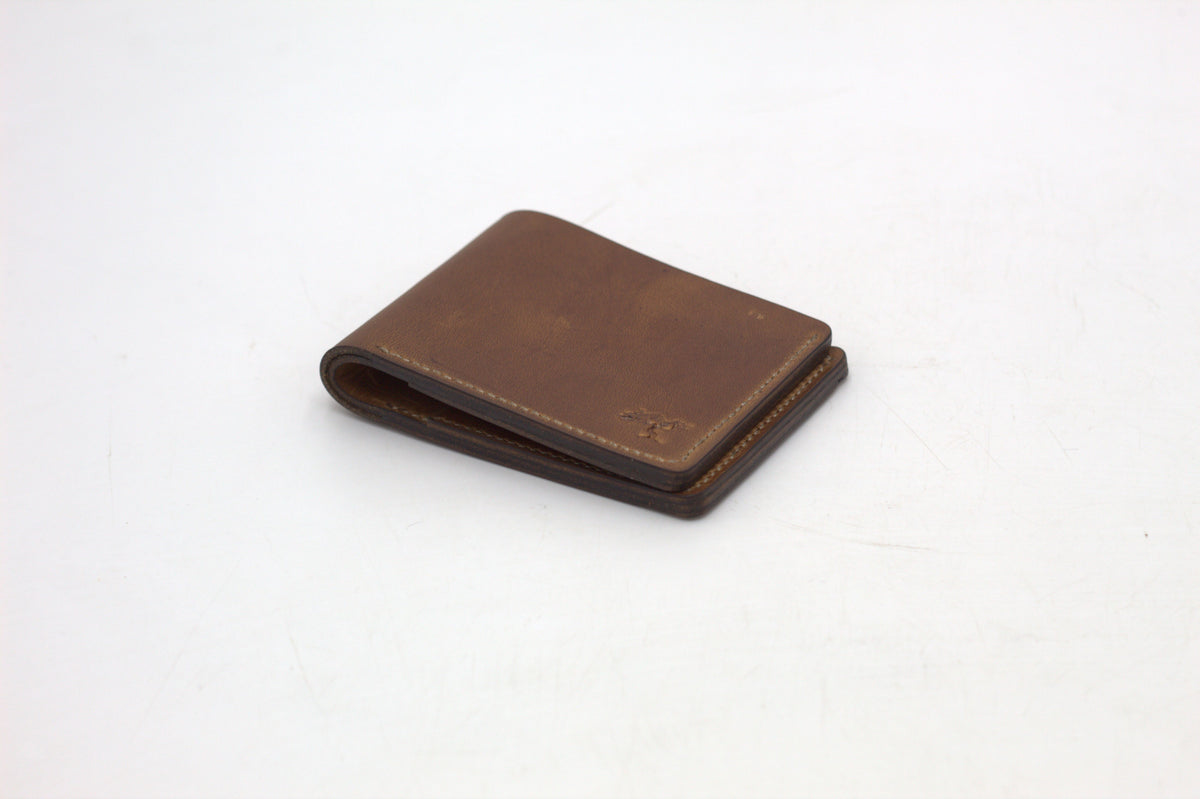 A netjies leather wallet in brown