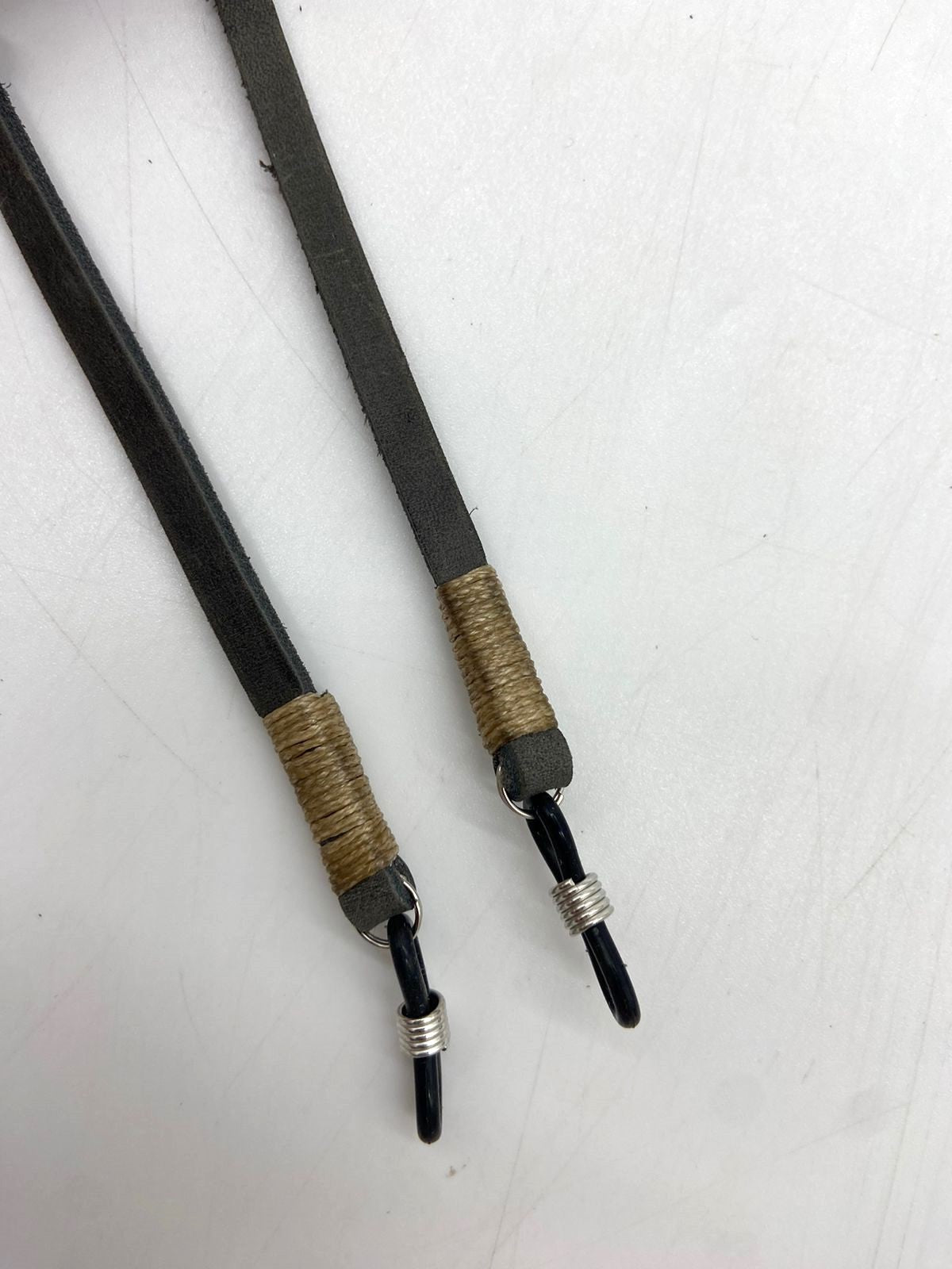 Black leather toutjie
